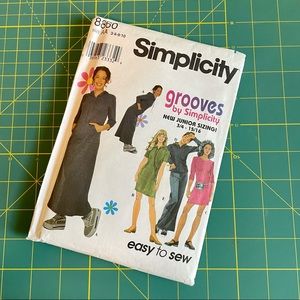 90s Simplicity Pattern #8860